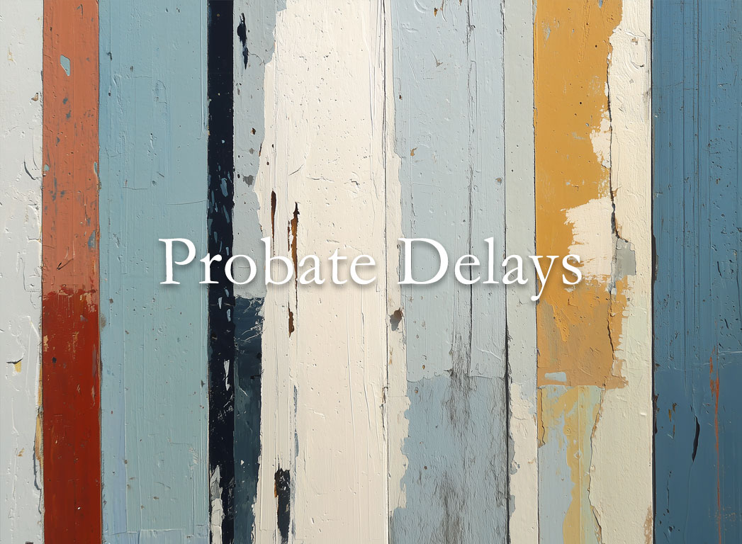 Probate delays: don’t  shoot the messenger
